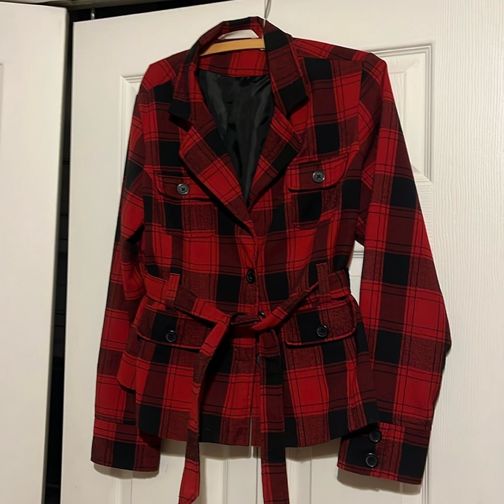 Classic Buffalo plaid blazer Classic Canadian.